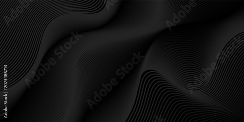 Tableau sur toile Black abstract background design