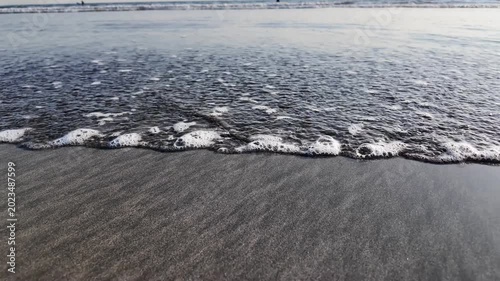 Sagami Bay beach close up
