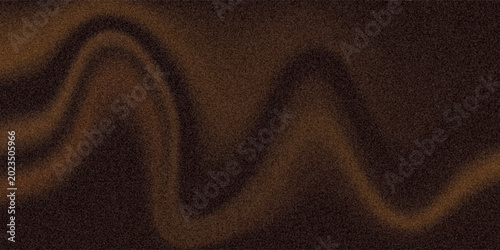 Canvastavla Dark brown gradient mesh background with noise as a seamless pattern