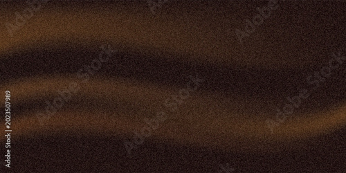 Schilderij op canvas Dark brown gradient mesh background with noise as a seamless pattern
