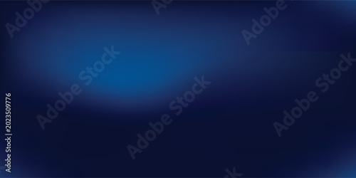 Canvastavla Dark blue and bright blue gradient with smooth blending, creating a sleek and mo