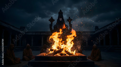 Sacred Fire Meditation with Lord Venkateswara