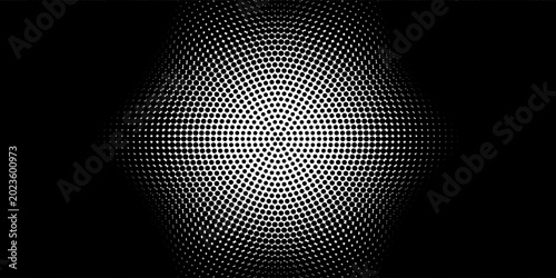 Billede på lærred Circle dot frame