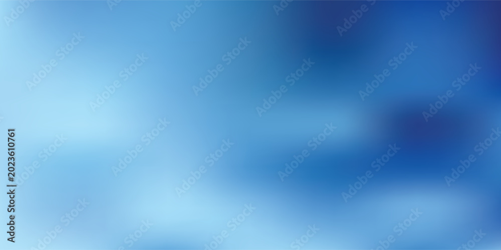 Fototapeta premium Buram abstrak biru lembut, latar belakang gradien halus, latar belakang modern minimal.