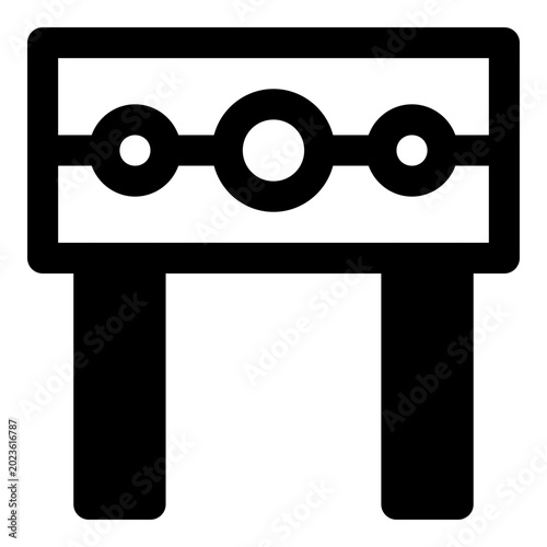 Photography pillory icon