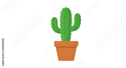 Canvastavla desert, cactus, plant, succulent, green, nature, botanical, prickly, tropical, a