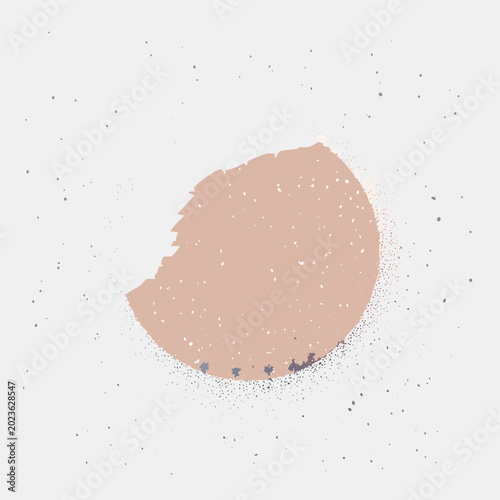 Adobe Illustrator Artwork Organic Paper Tear Circle Texture