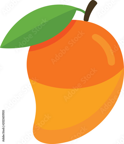 Fresh Mango Fruit Vector Desing