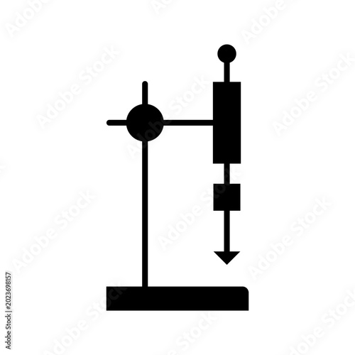 Quadro su tela Friction force icon
