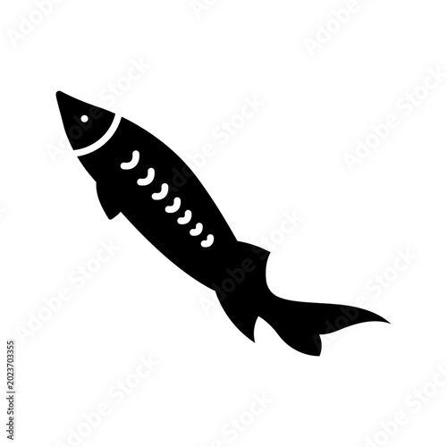Obraz na plátně Sturgeon fish icon