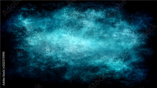 Photos Mysterious vibrant blue ethereal cloud formation swirling, evoking cosmic nebula or spectral energy phenomenon