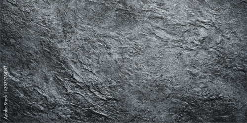 Canvastavla A rough black and white concrete wall texture featuring a grunge grey stone patt