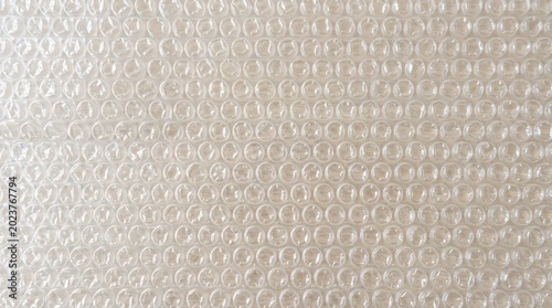 Transparent Bubble Wrap Macro Texture Realistic Plastic Background