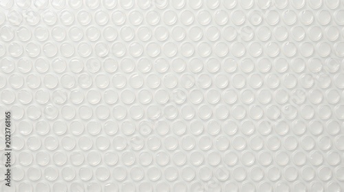 Transparent Bubble Wrap Macro Texture Realistic Plastic Background