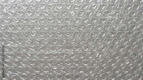 Transparent Bubble Wrap Macro Texture Realistic Plastic Background