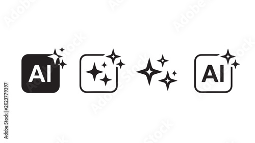 Foto AI generate icon