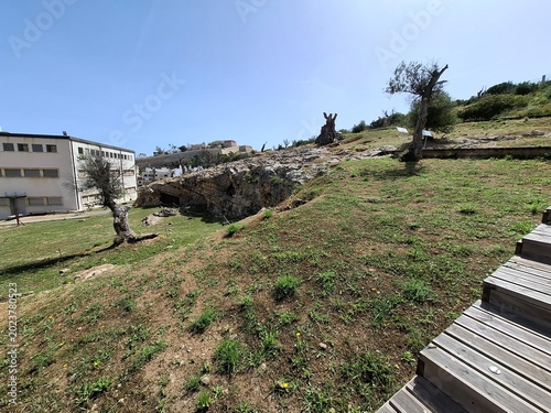 Necropolis site in Ibiza, spain