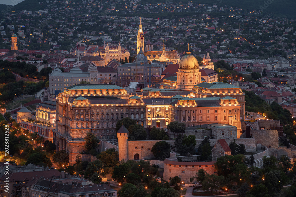 Fototapeta premium Budapest - Ungheria - Il Castello di Buda