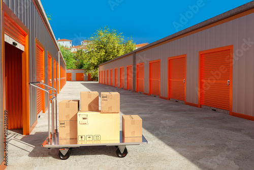 Self storage facility corri...