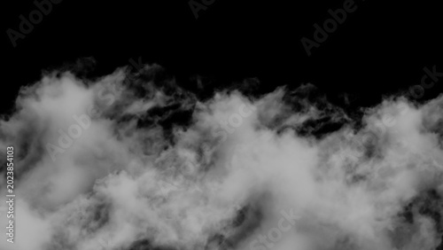 Foto Fluffy white clouds floating gently in the sky captured in this high quality pho