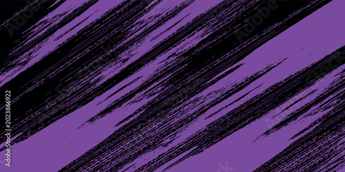 Tableau sur toile light purple black brush car wrap sticker pattern abstract banner sporty lines b