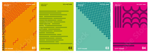 Photography Music poster design background vector set