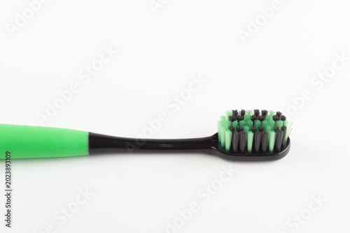 new modern toothbrush isolated background