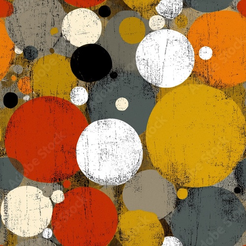 Creative seamless artsy background featuring expressive abstract paint splashes and rich textures. High quality artistic texture for modern branding and textile design.