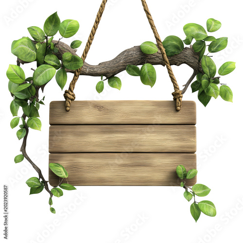Green tropical leaf transparent background