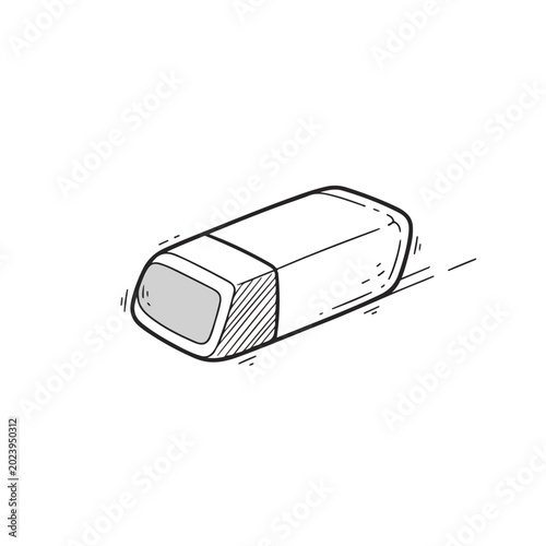 Eraser Illustration