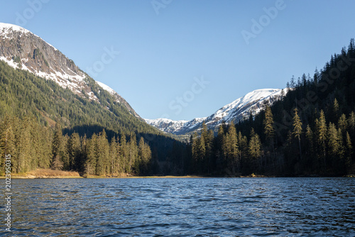 Mountain and fjord