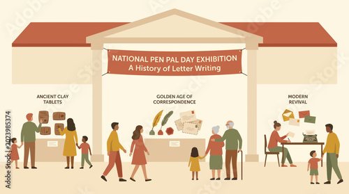 History of Letter Writing Exhibition for National Pen Pal Day