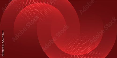 Abstract dark red gradient background with overlapping geometric circles and curves atau Modern maroon vector background with dynamic soft fluid luxury waves eps10