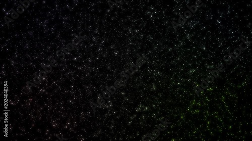 Abstract Universe Galaxy Space Background, Blue Dark Night Sky with Stars, Nebula Astronomy Science Scene, Cosmic Dust Snow Particle Design, Winter Space Illustration, Particle, 4K, Gradient, Special 