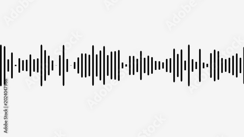 line audio wave visualization on a transparent background,Audio Sound waves moving motion animation.
Sound wave audio spectrum black background, audio waveform spectrum animation.