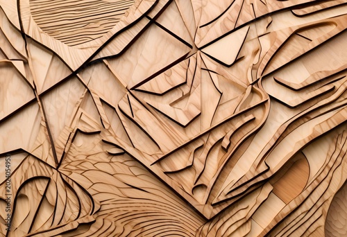 Intricately carved wooden wall decor enhancing interior spaces with traditional craftsmanship and elegant artistic detail.