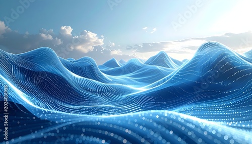 Waves sky