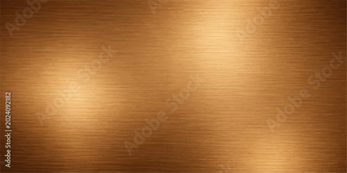Brushed copper metal texture with smooth surface and subtle lighting variations, polished metallic finish for modern design