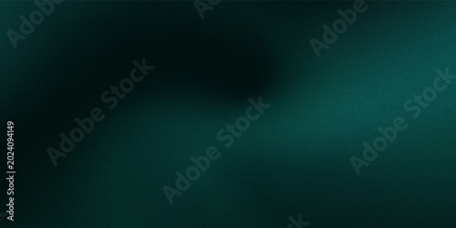 Green white blur gradient on dark speckled luxury background, shining light spots, modern copy space.