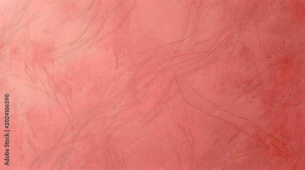Fototapeta premium Abstract Organic Texture, Delicate Swirls on Soft Pink Background, Subtle Natural Pattern, Microscopic View