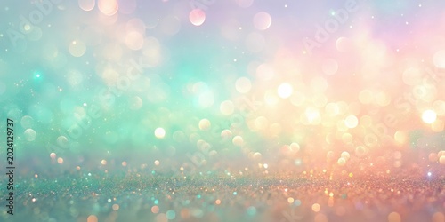 Pastel Sparkle A Dreamy Background of Shimmering Lights and Glittering Texture