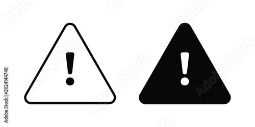 Quadro su tela caution icon symbol design vector illustration.