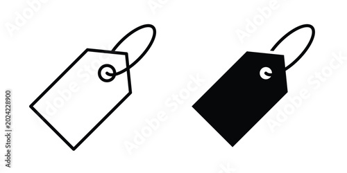 Tag icon. web black icon design.