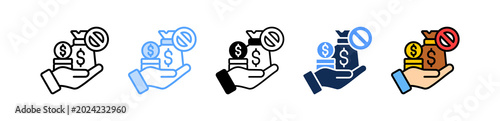Illicit Finance Icon Multiple Style