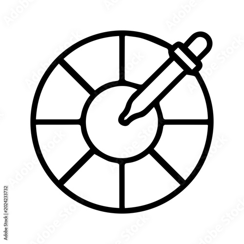 Fotografía Color Picker Tool Icon