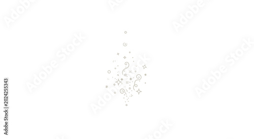 Fotografie Gray particles floating in air.