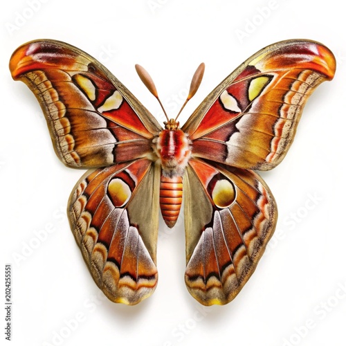 butterfly isolated on white