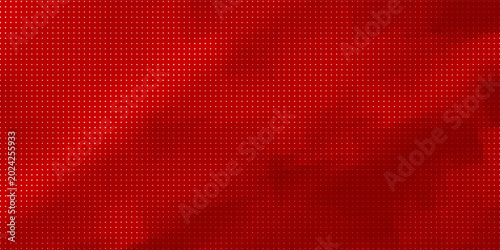 Red pixel background, gradient abstract tile background. Rectangular colourful check pattern.