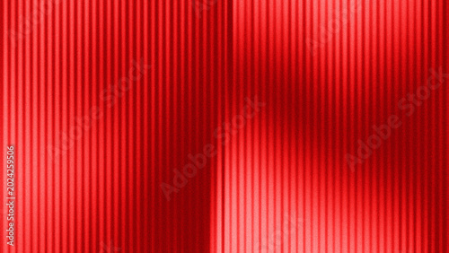 Bild auf Leinwand red abstract background with a dense, vertical stripe pattern.