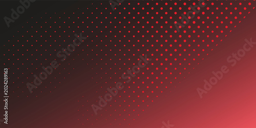 Vector halftone for backgrounds and designs gradient transprancy